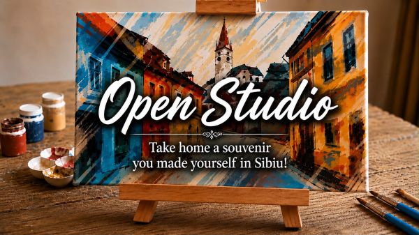 Open Studio -Take home a souvenir you made yourself in Sibiu
