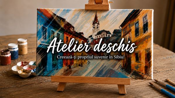 Atelier deschis - Crează-ți propriul suvenir în Sibiu