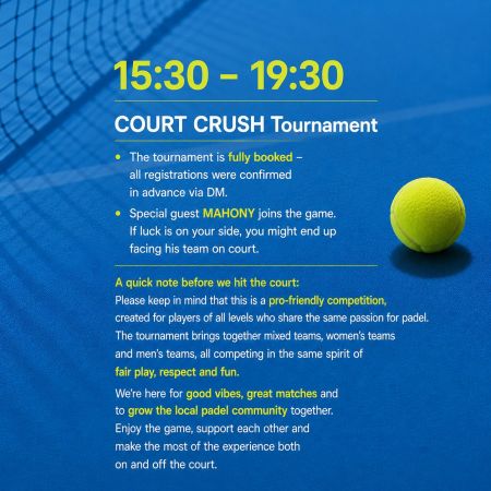 PADEL COURT CRUSH