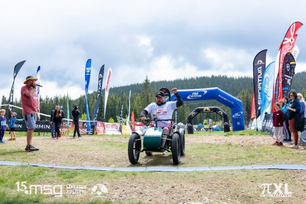 Cinci sportivi cu dizabilități au luat startul într-o probă competitivă