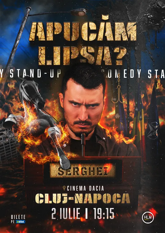 Stand-Up Comedy politic cu Serghei - „Apucăm lipsa?"