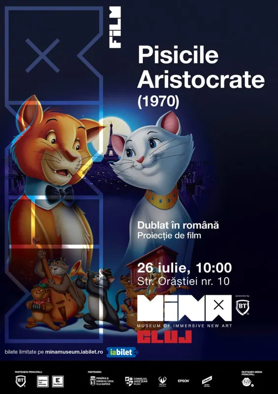 Pisicile Aristocrate (1970) - proiecție de film