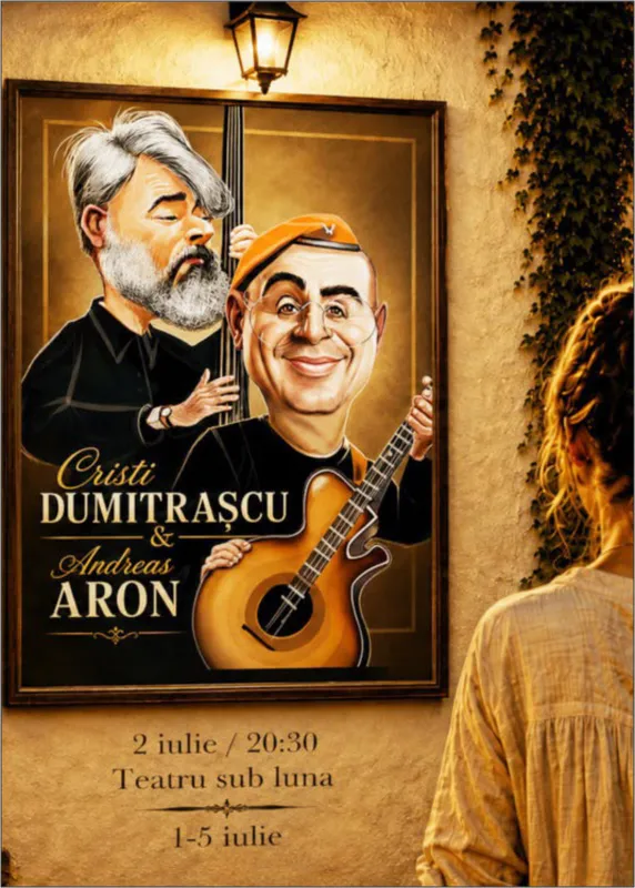 Teatrul InDArt: Cristi Dumitrașcu & Andreas Aron – Concert Folk