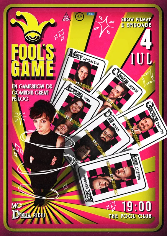 Fool's Game - filmare cu public live