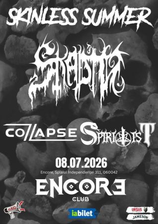 Concert Skadin + Collapse + Spiritist