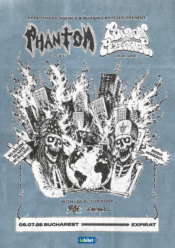 Poison The Preacher (Col) & Phantom (Mex) w/ Crossbone, Scythe