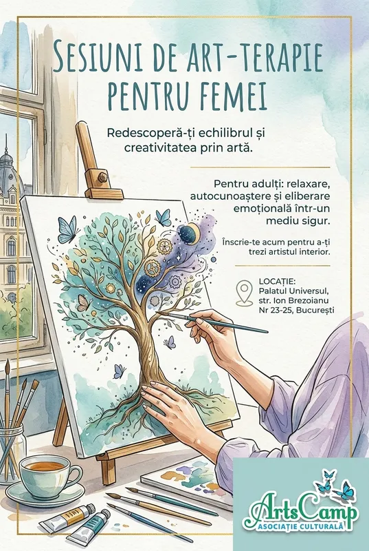 Sesiuni de Art-Terapie Pentru Femei