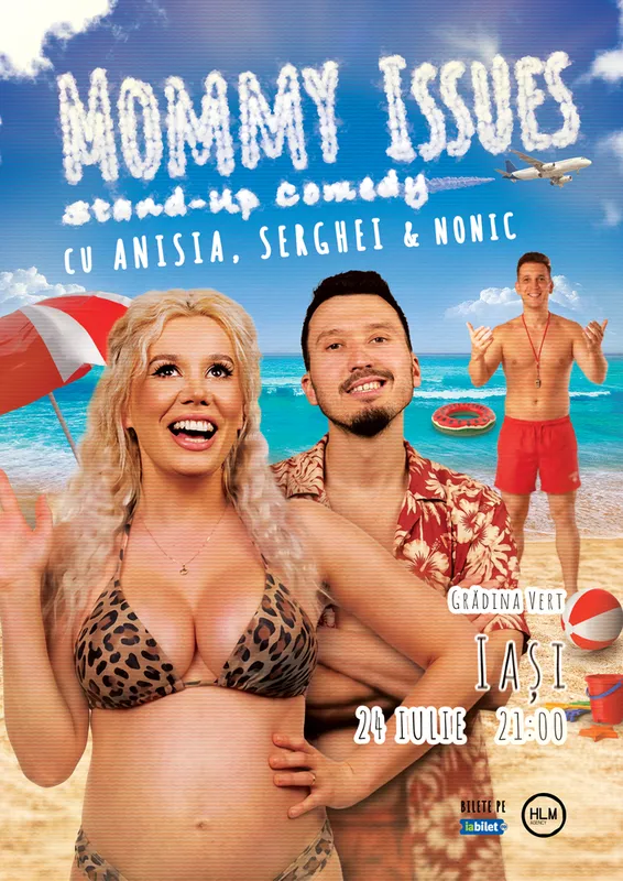 Stand-Up Comedy pe terasă cu Anisia, Serghei și Nonic - „Mommy issues”