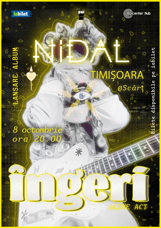 Concert Nidal • Lansare de album: "Îngeri"
