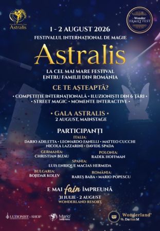 Festivalului Internațional de Magie "ASTRALIS"
