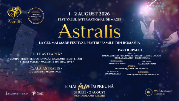Festivalului Internațional de Magie "ASTRALIS"