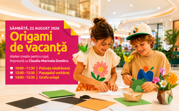 Origami de vacanță