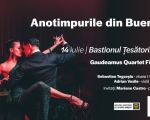 Recital estival Astor Piazzolla cu Gaudeamus Quartet și Mariano Castro