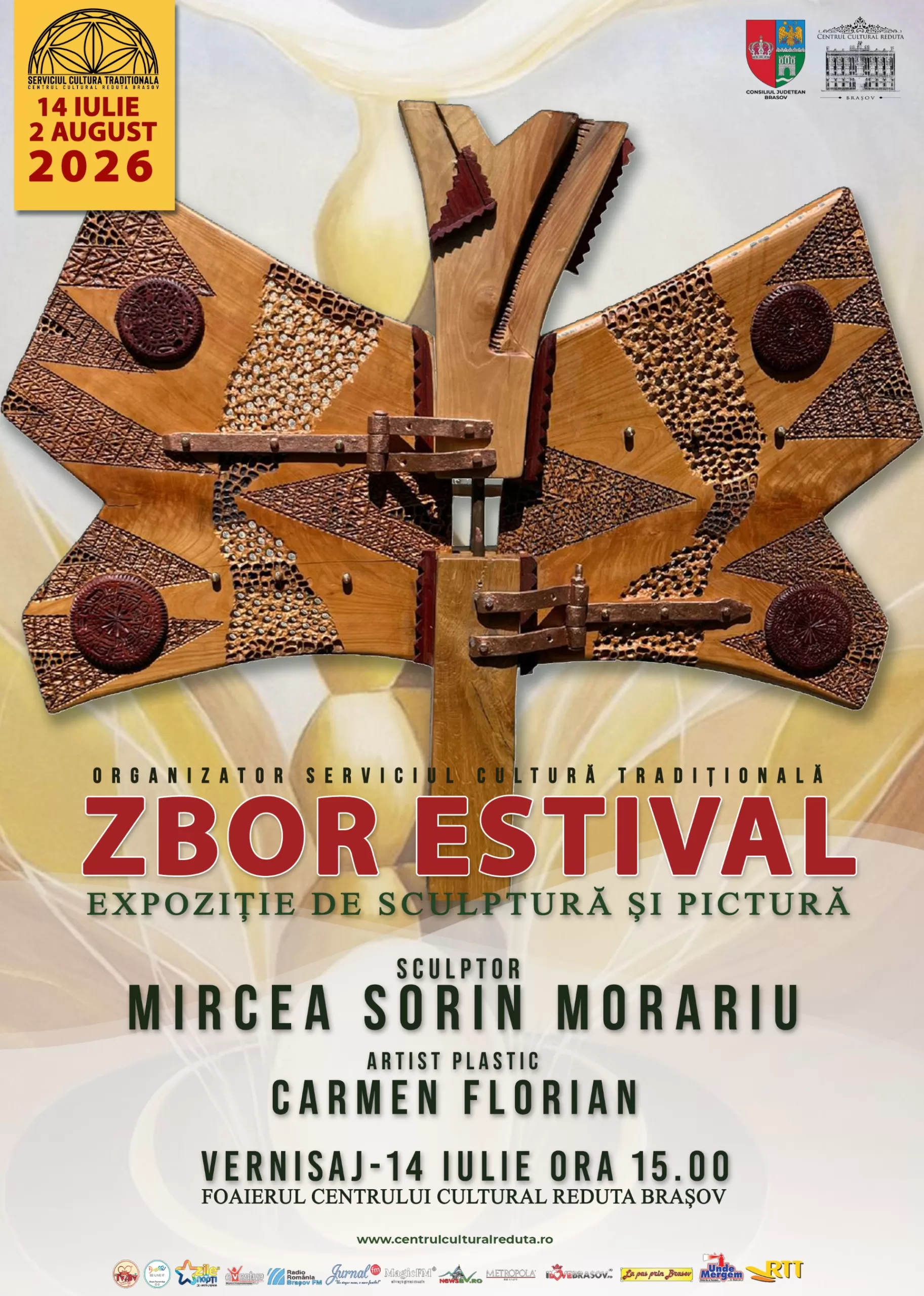 Expoziție de sculptură și pictură „Zbor Estival”