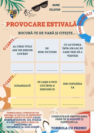Provocare estivală pentru adulți