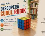 Descoperă cubul Rubik! - ateliere pentru adolescenți