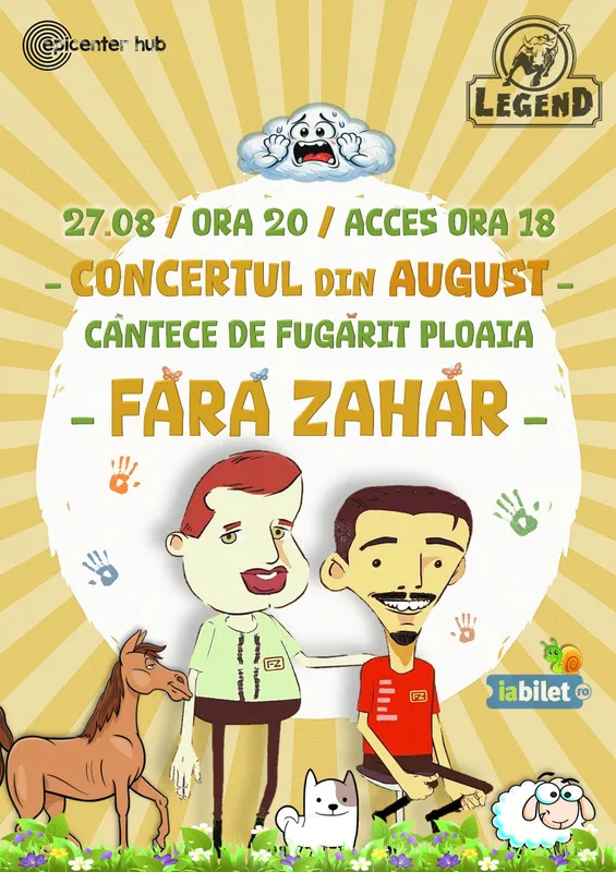 Fără Zahăr – concert de August