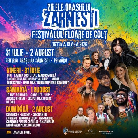 Zilele Orașului Zărnești – Festivalul Floare de Colț