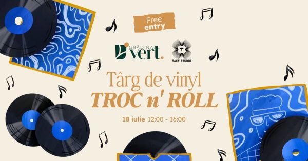 Târg de vinyl TROC n' ROOLL