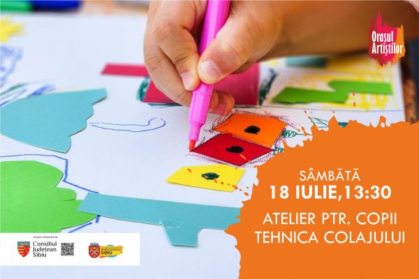 Atelier - tehnica colajului
