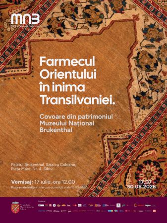 Farmecul Orientului în inima Transilvaniei. Covoare din patrimoniul Muzeului Național Brukenthal