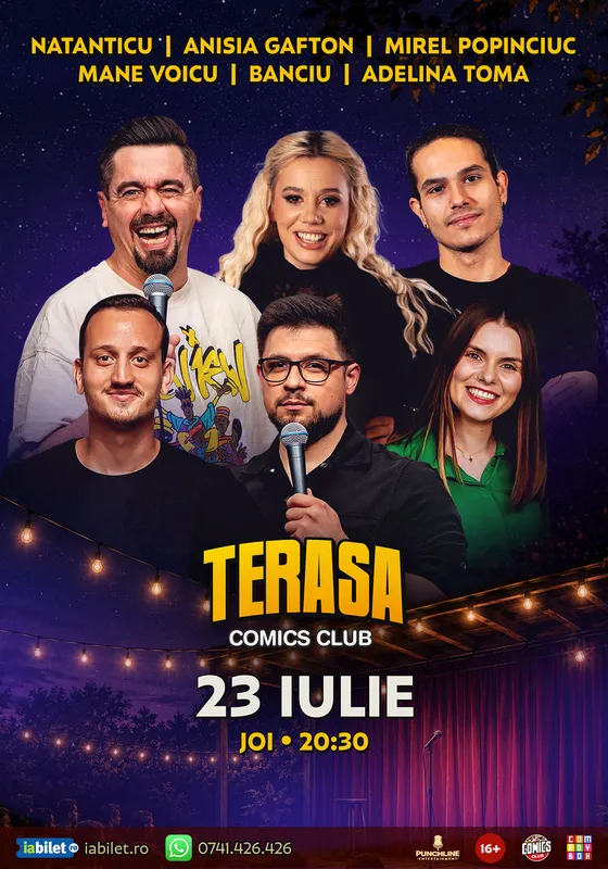 Stand-up cu Natanticu, Mirel, Anisia, Mane Voicu, Banciu, Adelina