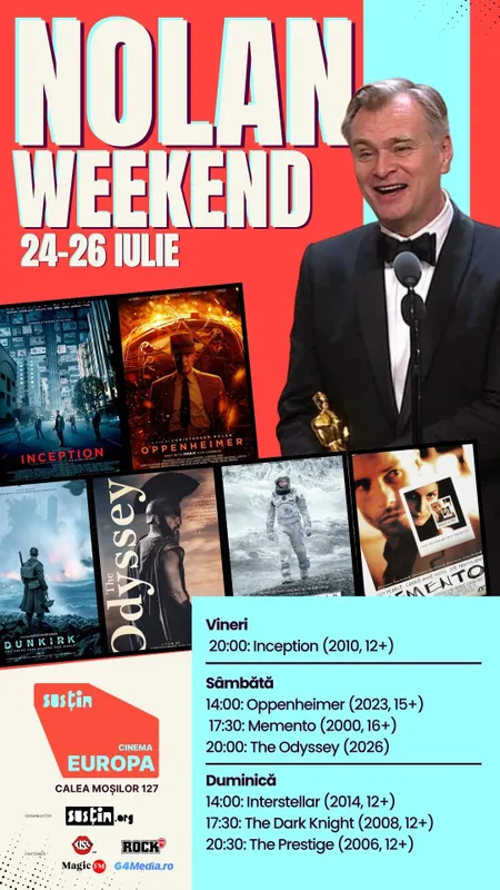 Weekendul Christopher Nolan