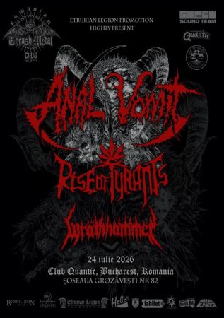 Anal Vomit, Rise Of Tyrants & Wräthhammer