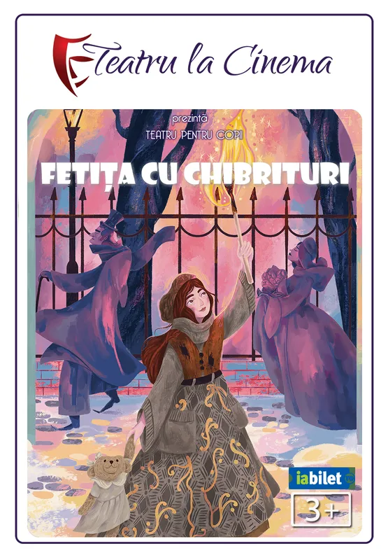 Fetița cu chibrituri - spectacol de teatru proiectat