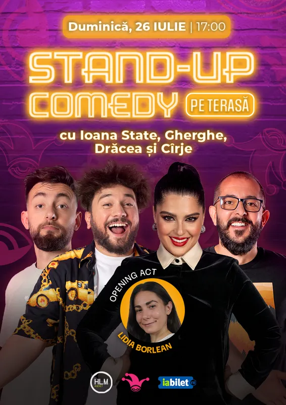 Stand-up comedy cu Drăcea, Cîrje, Ioana State și Gherghe