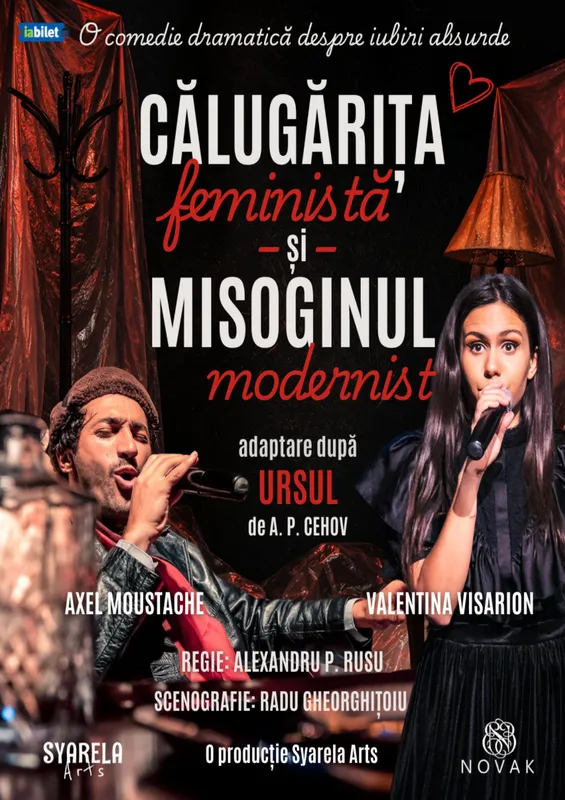 "Călugărița feministă și misoginul modernist" după Ursul de A.P.Cehov