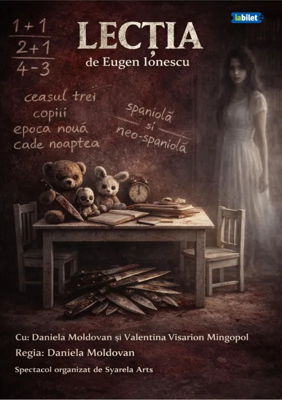 "Lecția" de Eugene Ionesco