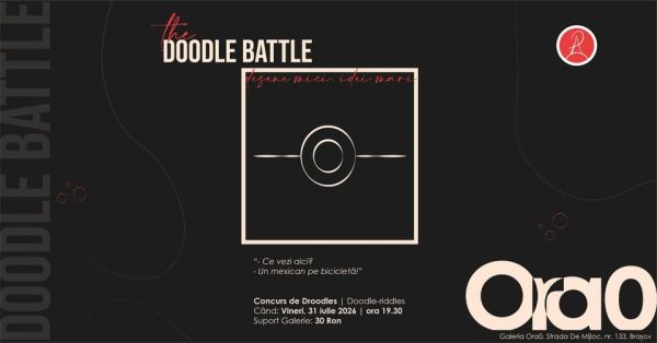 the DOODLE BATTLE - desene mici. idei mari