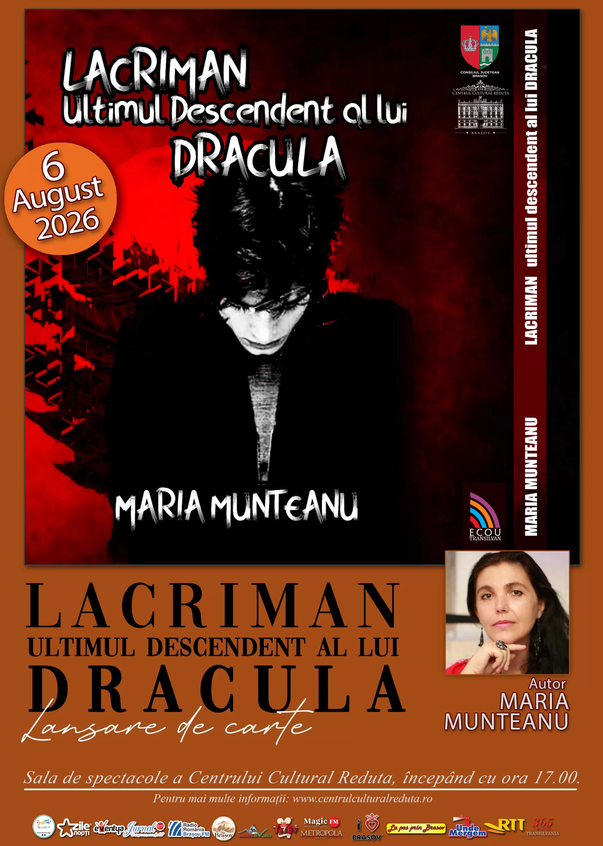 „Lacriman – Ultimul Descendent al lui Dracula”, de Maria Munteanu