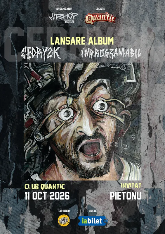 Cedry2k - Lansare album ”Improgramabil” ~ Invitat Pietonu