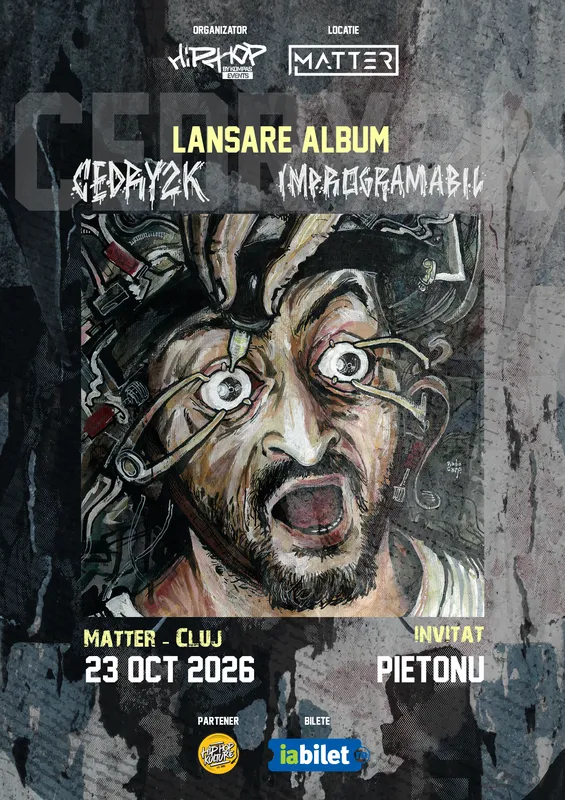 Cedry2k - Lansare album ”Improgramabil” ~ Invitat Pietonu