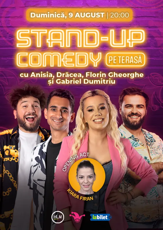 Stand-up comedy cu Drăcea, Anisia, Florin Gheorghe și Gabriel Dumitriu
