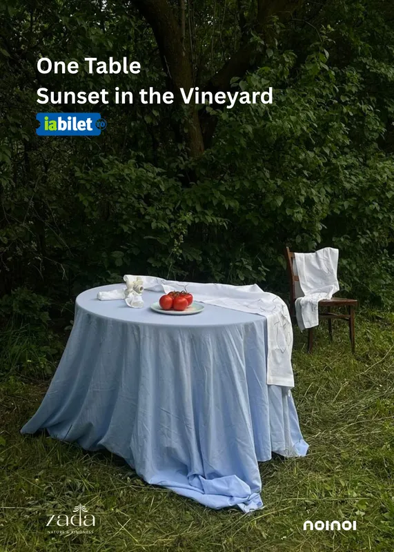 One Table • Sunset in the Vineyard