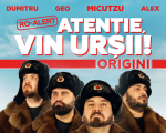Stand-up Comedy cu Micutzu, Geo Adrian si George Dumitru - “Atentie, vin ursii!”