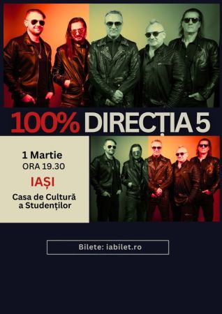 Concert Direcția 5 - „100% Direcția 5”