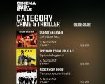 Cinema sub stele: Crime & Thriller Week