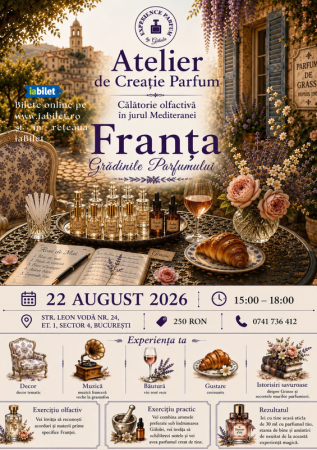 Călătorie Olfactivă în Jurul Mediteranei - Franța