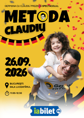 Metoda Claudiu – Spectacol Educativ Interactiv în Limba Germană