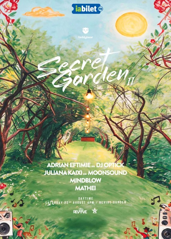 TEDDYBEAR Goes To CLUJ - SECRET GARDEN II