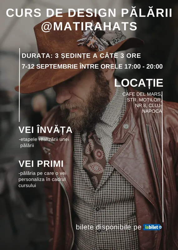 Curs Design Pălării @Matirahats