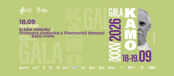 Gala KAMO - Day I | ELENA MÎNDRU & Orchestra  Filarmonicii Banatul | Dirijor: RADU POPA