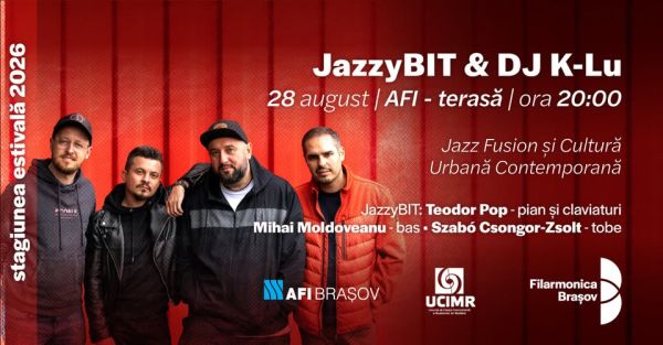 Concert estival cu JazzyBIT & DJ K-Lu