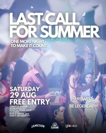LAST CALL FOR SUMMER