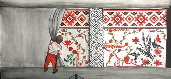 Artă murală la Muzeul Etnografic