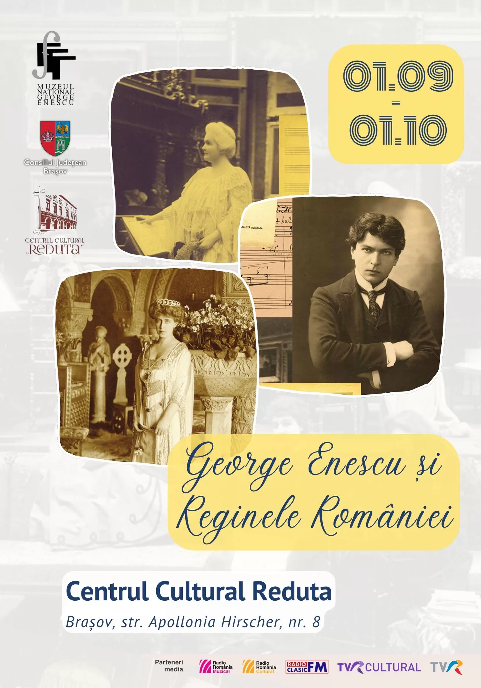 Expoziția „George Enescu și Reginele României”